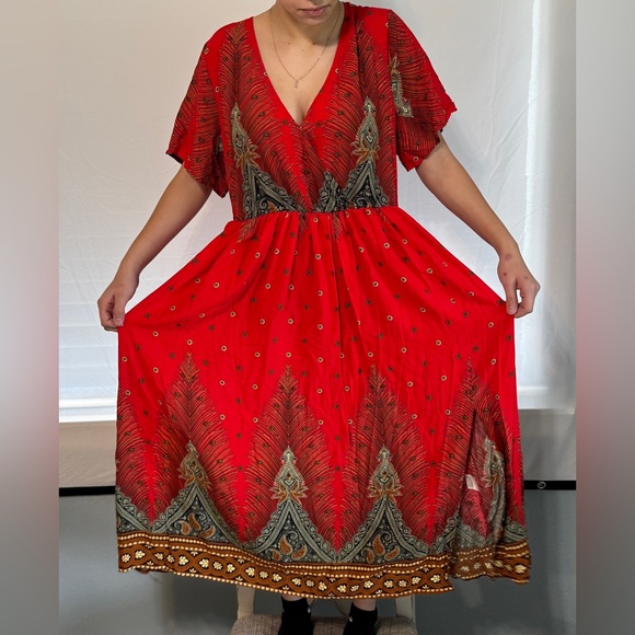 BloomChic Dresses & Skirts - Bloomchic Dress Boho Size US 14-16 Rayon xl